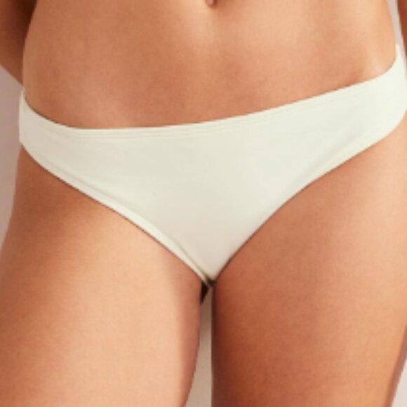 Boden Classic Bikini Bottom 6 Ivory - Picture 2 of 7